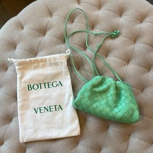 Brand new Bottega Veneta mini intrecciato pouch